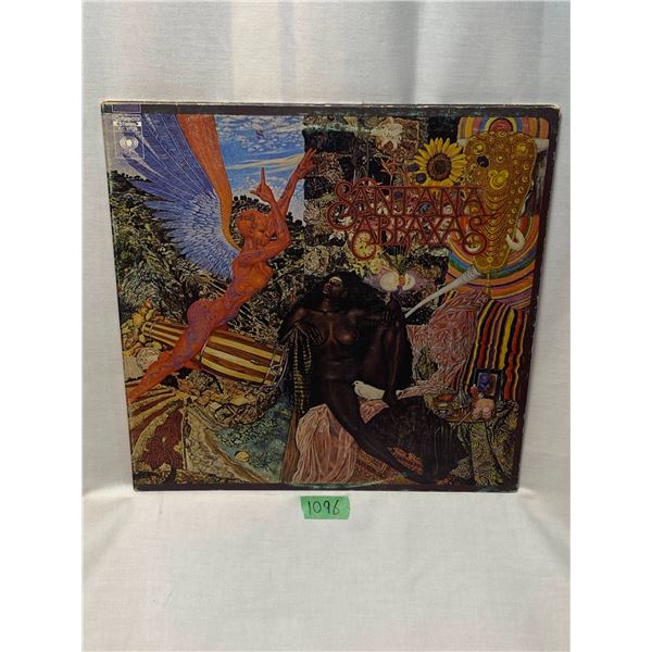 Santana Abraxas Vinyl LP with Foldout Poster