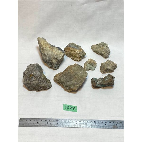 Assorted Raw Mineral and Rock Specimens