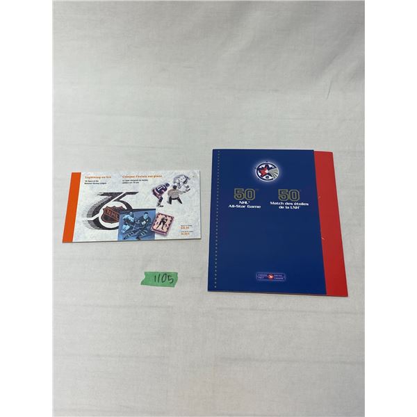 Canada Post NHL 75th Anniversary & All-Star Game Stamp Sets