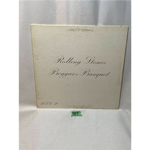 The Rolling Stones "Beggars Banquet" Vinyl LP (London PS 539)