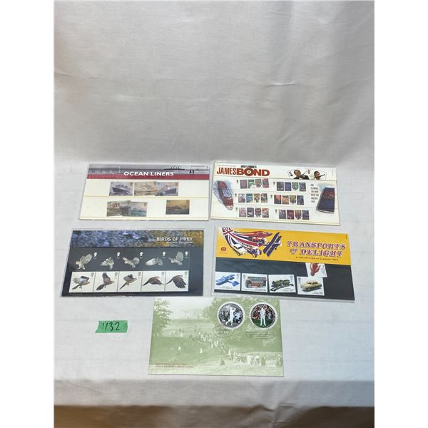 Royal Mail Mint Stamps and Canadian First Day Cover