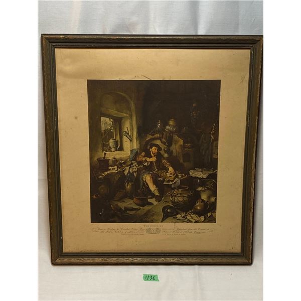 The Chemyst Framed Art Print after Cornelis Bega