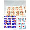 Image 2 : Canada & US Mint Postage Stamp Sheets Lot