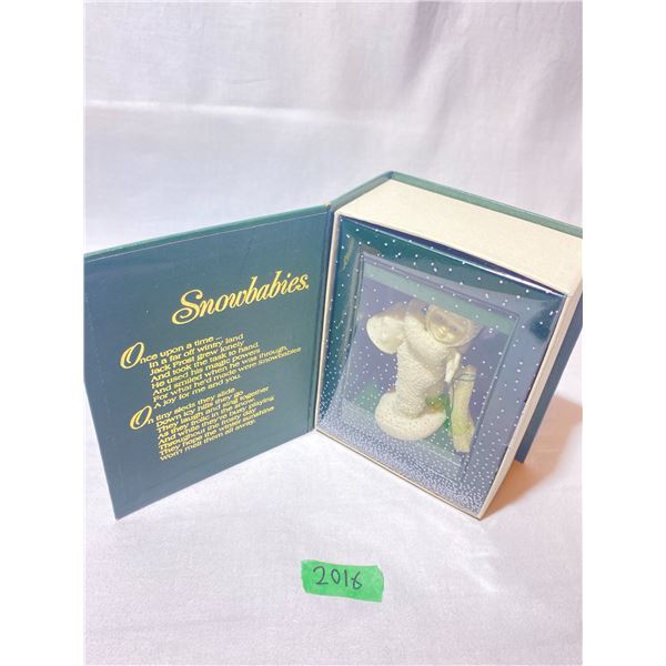 Dept 56 Snowbabies "Jingle Bell" Figurine in Book Box