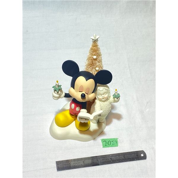 Dept 56 Snowbabies Disney "A Mickey Melody" Figurine