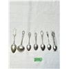 Image 2 : 7 Sterling Silver Souvenir & Collector Spoons