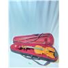 Image 1 : Violin Stradivarius Copy with Two Bows & Hard Case