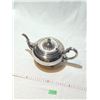 Image 6 : Edinborough Plate 5-Piece Silver Plated Tea & Coffee Set with Tray