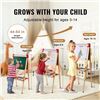 Image 4 : Brand New - VEVOR Kid's Art Easel - Natural Wood - Model AC7810A