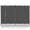 Image 3 : Brand New - VEVOR Fabric Room Divider Gray