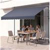 Image 1 : Brand New - VEVOR Patio Awning Retractable - Gray