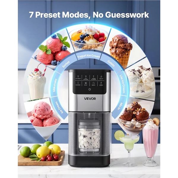 Brand New - VEVOR Ice Cream Maker IEM1006-UL