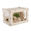 Image 1 : Brand New - Wooden Hamster Cage - Model HP-CS001