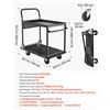 Image 1 : Brand New - VEVOR 2 Tier Platform Truck PH1501SS