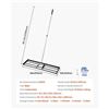Image 2 : Brand New - Brand New VEVOR 36-Inch Lawn Leveling Rake with Adjustable Handle