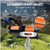 Image 2 : Brand New - Brand New VEVOR 3500 LB 12V Electric ATV/UTV Winch with Synthetic Rope