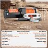 Image 3 : Brand New - Brand New VEVOR 3500 LB 12V Electric ATV/UTV Winch with Synthetic Rope