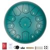 Image 1 : Brand New - Brand New VEVOR 12-Inch C Major Steel Tongue Drum – Green