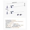 Image 2 : Brand New - Brand New VEVOR 36-Inch Heavy-Duty Woodworking F-Clamp Set
