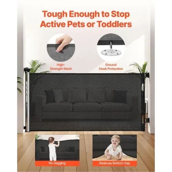 Brand New - Brand New VEVOR 71-Inch Retractable Safety Gate