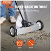 Image 2 : Brand New - Brand New VEVOR 18-Inch Rolling Magnetic Sweeper with Wheels