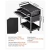 Image 3 : Brand New - Brand New VEVOR 5-Tier Rolling Tool Cart with Drawers