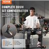 Image 2 : Brand New - Brand New VEVOR Electronic Drum Set with Stool, Headphones & USB MIDI