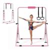 Image 1 : Brand New - Brand New VEVOR Adjustable Kids Gymnastics Bar – Pink