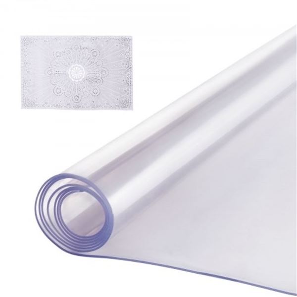 Brand New - Brand New VEVOR Clear PVC Table Mat 40 x 80 Inch – 2mm