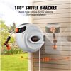 Image 2 : Brand New - Brand New VEVOR 65FT Retractable Garden Hose Reel with 9-Pattern Nozzle