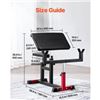 Image 3 : Brand New - Brand New VEVOR Adjustable Preacher Curl Bench – 440 LB Capacity