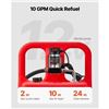 Image 4 : Brand New - Brand New VEVOR 32-Gallon Diesel Fuel Caddy with 12V Electric Pump