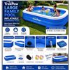 Image 1 : Brand New - Brand New TrekPow Large Inflatable Family Swimming Pool – Kids & Adults