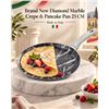 Image 1 : Brand New - Brand New Diamond Marble Crepe & Pancake Pan 25 CM — Made in Italy.