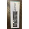 Image 4 : Brand New - Brand New Ultra-Slim Bluetooth 3.0 Wireless Keyboard – Silver, Full-Size with N