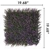 Image 3 : Brand New - Brand New GreenSmart Dekor Lavender Artificial Wall Panels – 12-Piece Set [x=#8