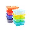 Image 1 : Brand New - Brand New Younggever 4-Compartment Reusable Snack & Meal Prep Containers