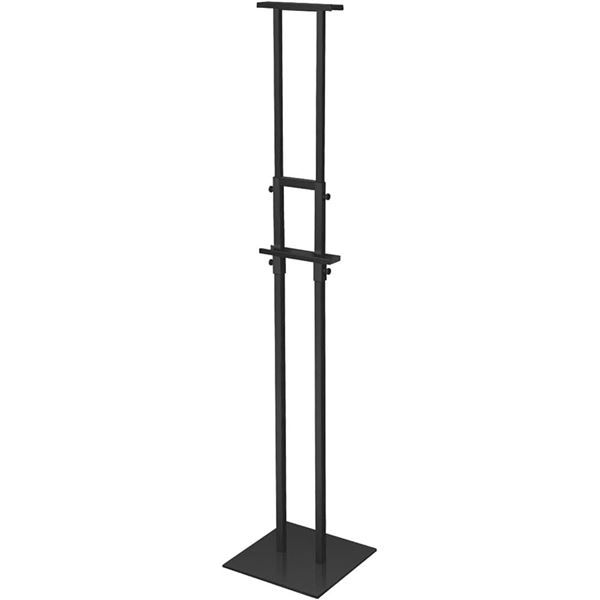 Brand New - AKTOP Adjustable Pedestal Banner Stand - Black