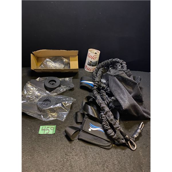 Assorted straps/ Propeler