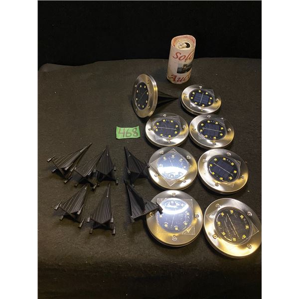 Outdoor solar lights