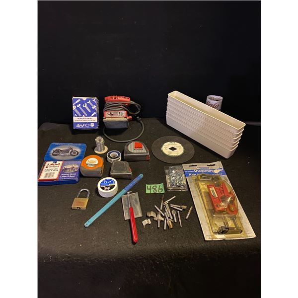 Assorted hand tools and more