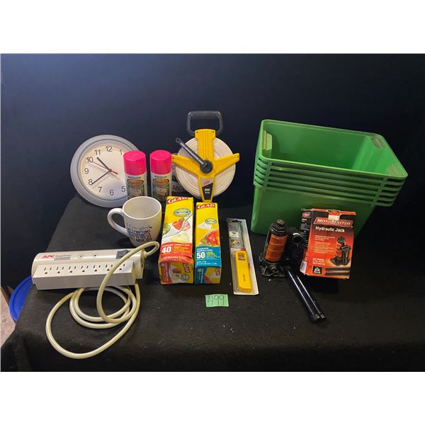 Assorted home items and hand tools