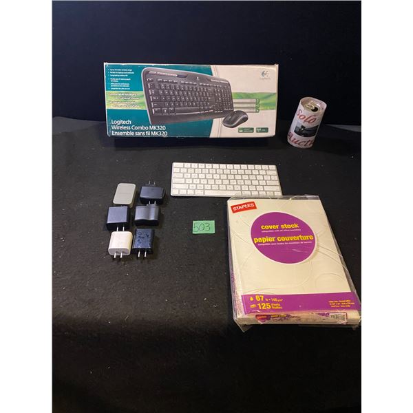Logitech computer keyboard and more