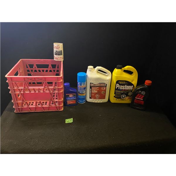 Assorted items for your garage