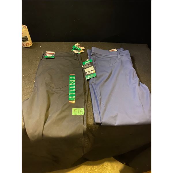 2 Pairs of new men's pants size 38" x32"