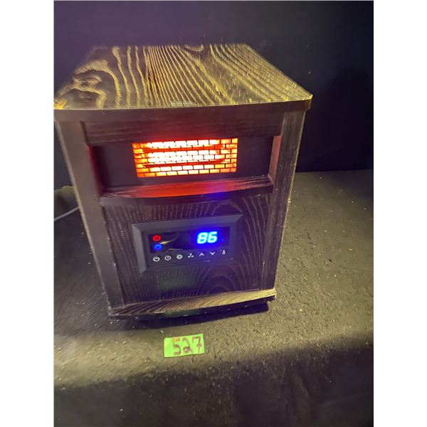 Infrared electric heater