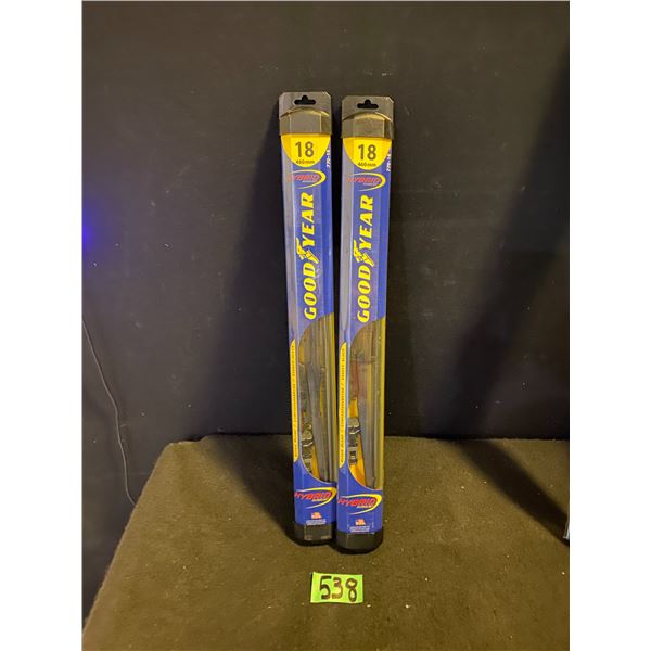 2-18" Windshield washer blades
