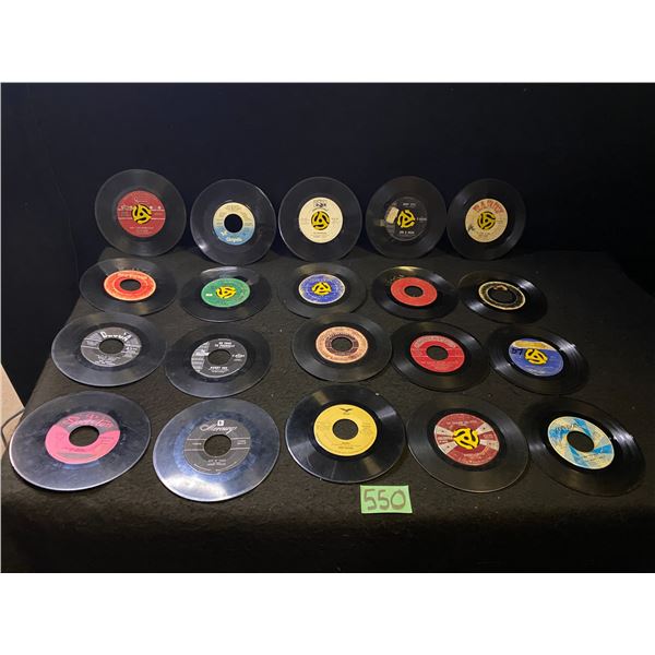 20 Record 45 RPM vintage