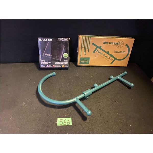 Back scratcher & salter electronic sale
