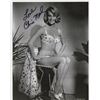 Image 1 : Girl Happy Chris Noel  signed photo
